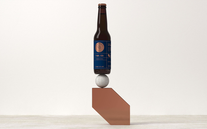 Cargo brewery beer branding from New Zealand design blog inspiration by www.mindsparklemag.com