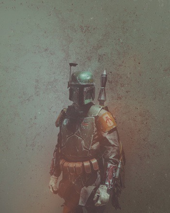 CJ Foeckler Photography | #portrait #starwars #vintage #retro #bountyhunter #bobafett