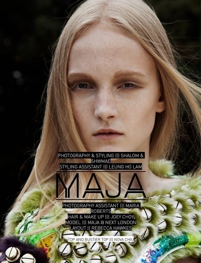 MAJA | Volt Café | by Volt Magazine #beauty #design #graphic #volt #photography #art #fashion #layout #magazine #typography