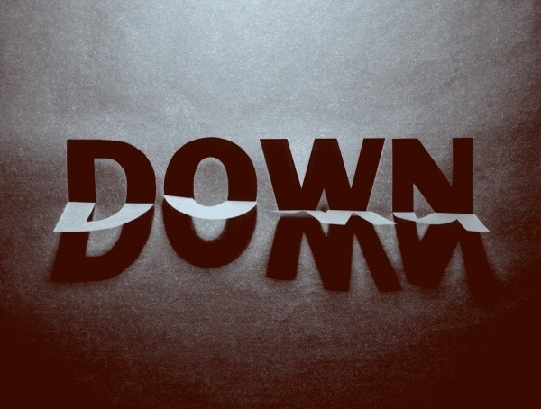 top — Friends of Type #down #type #paper #shadow