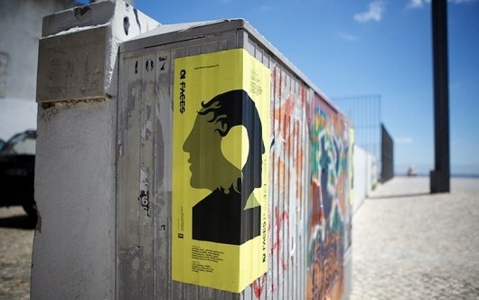 2FACES Mileu&Henriques+CAIS / 2011 | MAGA #faces #print #2 #silhouette