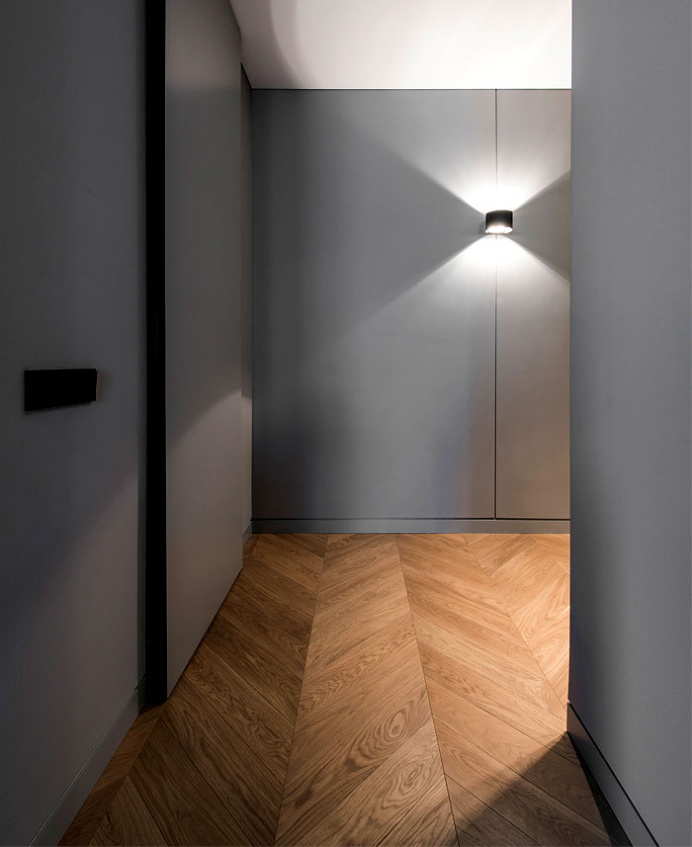 Apartment in Grey Tones by AKTA