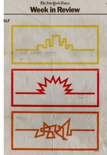 Paul Sahre: Selected Work: Fear Itself #op #sahre #graphic #nyt #ed #communication #paul