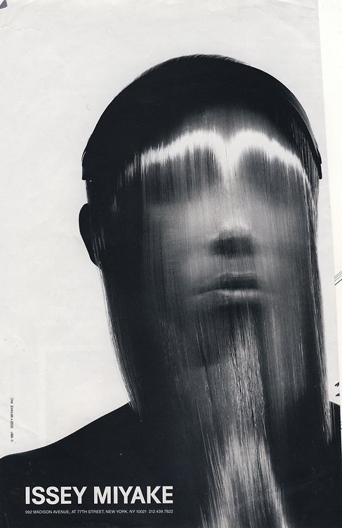 Issey Miyake #miyake #issey #black&white #poster #fashion