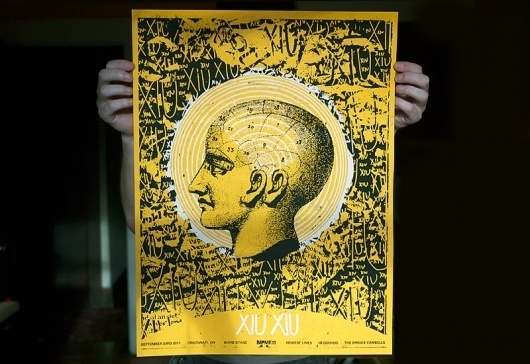 Portfolio of Austin Dunbar #yellow #screenprint #black #xiu #mpmf