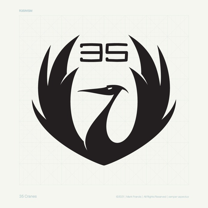 35 Cranes

Personal logo commemorating 35 years of life

Mark Francis | resinism