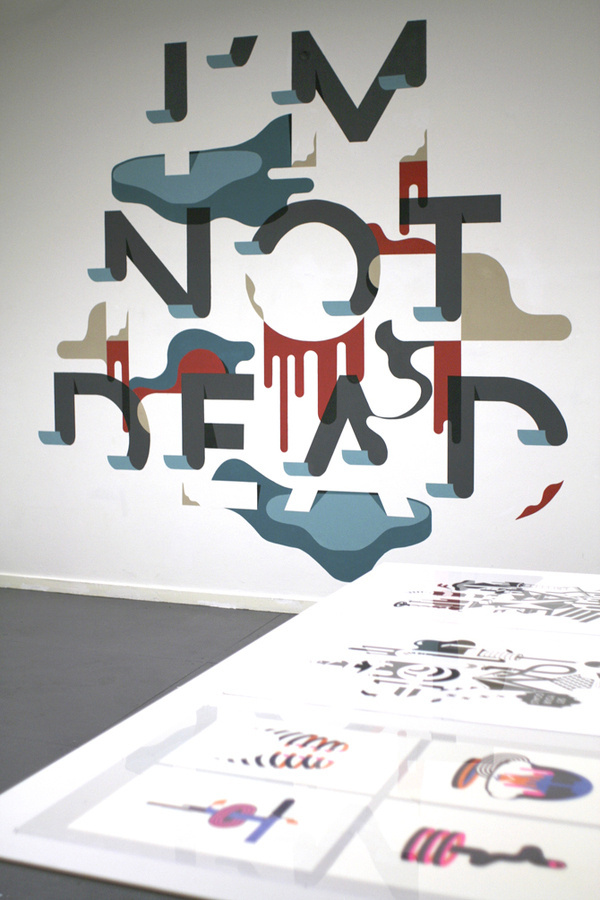 I'M NOT DEAD -Staynice #typography