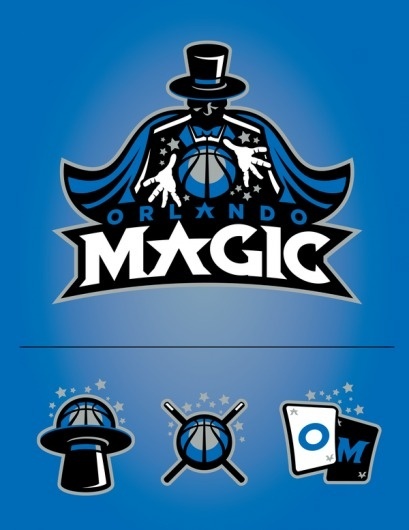 Rebranding & Expanding The NBA on the Behance Network #logo #orlando #magic