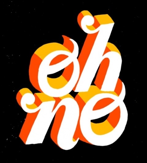 PrettyClever #pork #lettering #and #type #jeans