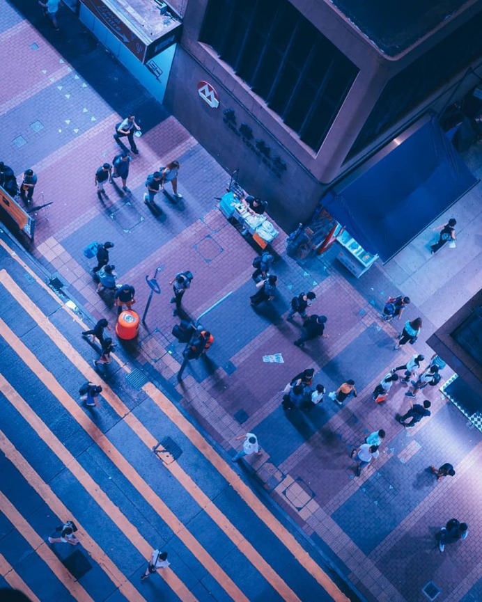 Cyberpunk Street Photos in Hong Kong by Andy Knives