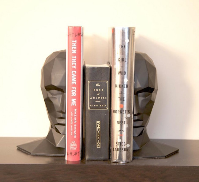 Knowledge in the Brain Bookends #tech #flow #gadget #gift #ideas #cool