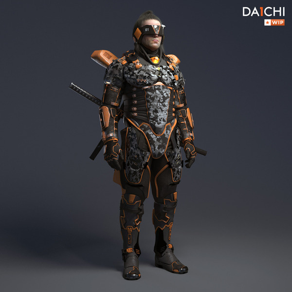 Daiichi WIP #ninja #3d