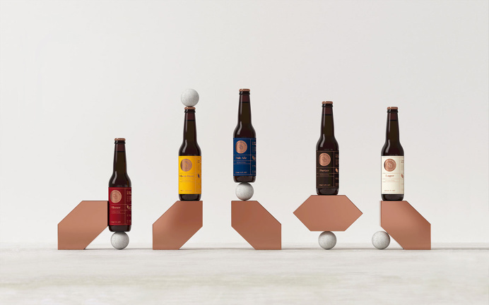 Cargo brewery beer branding from New Zealand design blog inspiration by www.mindsparklemag.com