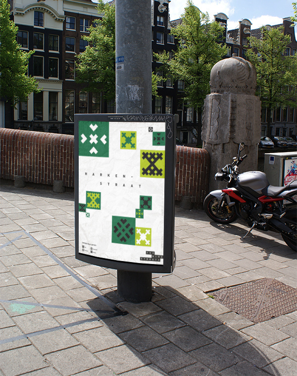 The Nine Streets #patttern #branding
