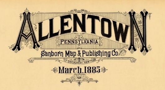 Allentown%2C+Pennsylvania+March+1885.jpg (1600×879) #design #typeography