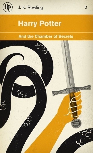 2_the+chamber+of+secrets.jpg (image) #redesign #harry #books #book #potter #cover #penguin