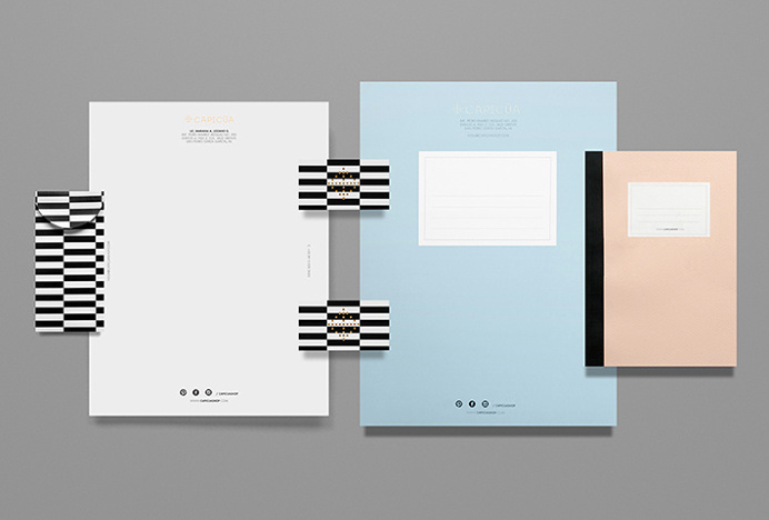 Capicúa by Anagrama #print #stationary #branding
