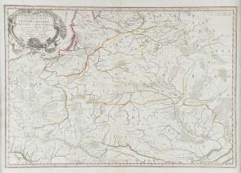 KONVOLUT AUS DREI LANDKARTEN VON GERMANIEN