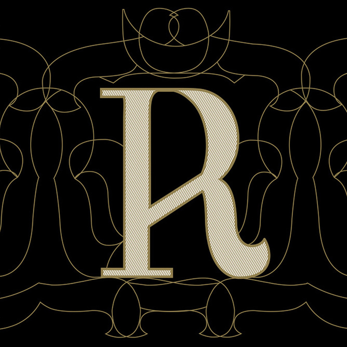 R hand lettering #type #handlettering #a-z #pattern