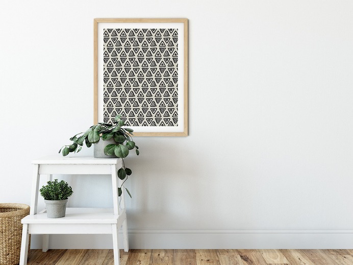 Triangle Handmade Ethnic Wall Art Design – Pikstok