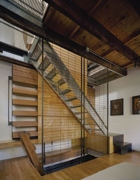 noroof architects › Slot House #noroof #architects #interiors #architecture #stair