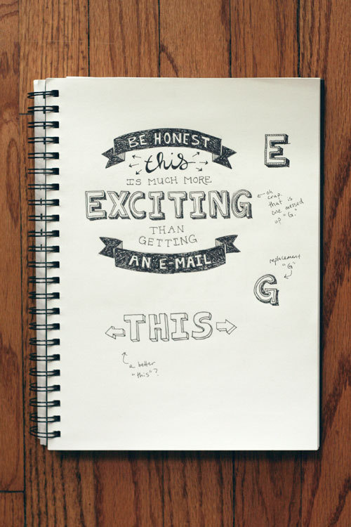 Hand Lettering Practice #3 | Wit & Whistle