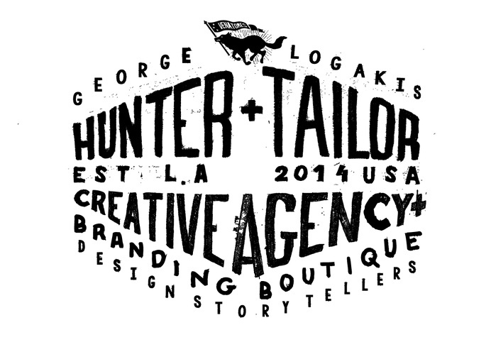 Hunter+Tailor / Designer Story Tellers L.A #script #lettering #hand #typography