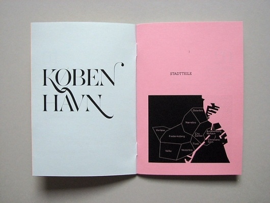 Kopenhagen City Guide on the Behance Network #design #britta #copenhagen #siegmund #editorial