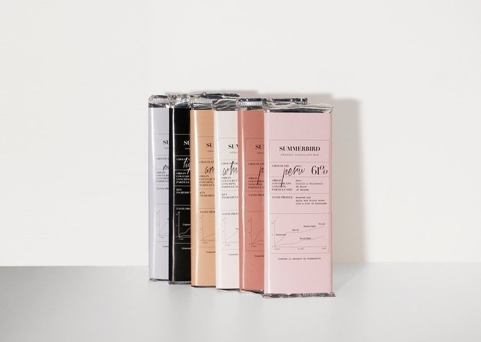 Organic chocolate bar - homework #packaging #chocolate