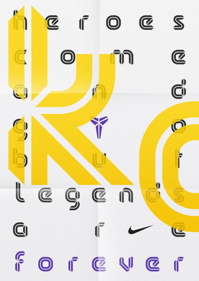 Kobe Bryant — Display Typeface