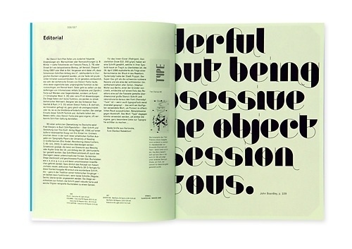 Slanted - Typo Weblog & Magazin - Das Gefühl Typografie - Alles über Schriften, Fontlabels & Design #titel #slanted #design #graphic #magma #cover #magazine #typography