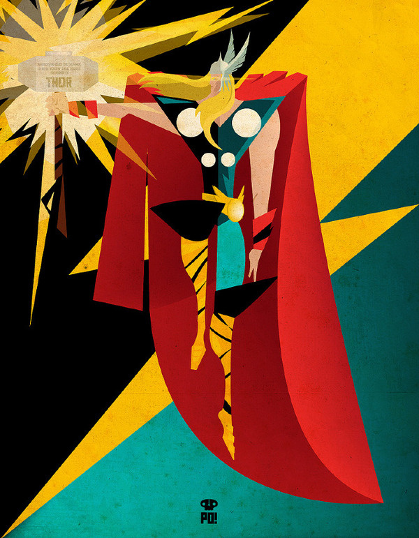 Marvel comics tribute patriciooliver #illustration #patriciooliver #po