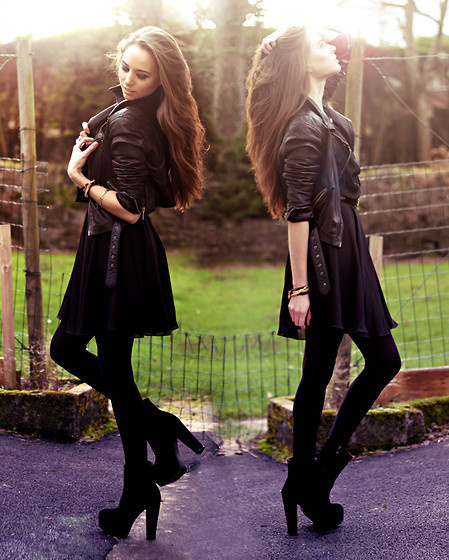 Love Dress, Oasap Boots, Koko #fashion #photography #woman