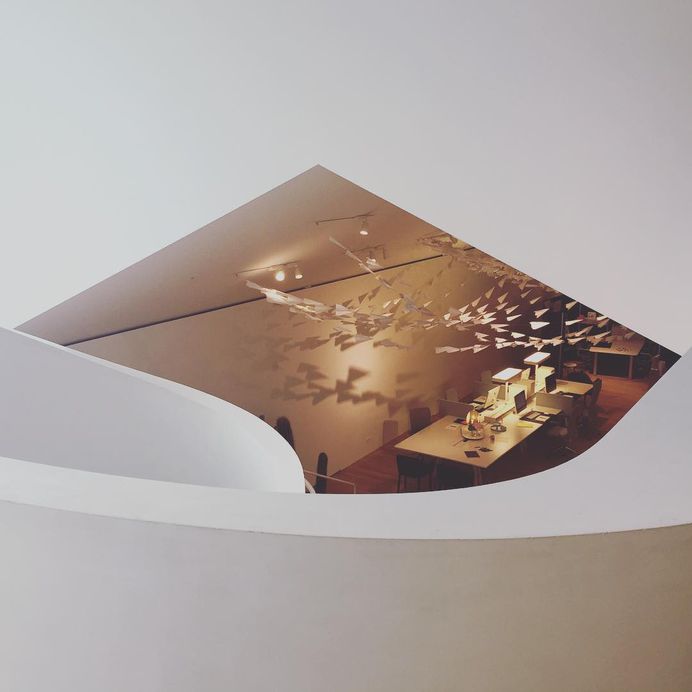 #VitraHaus von Herzog & de Meuron. #Papierflieger
