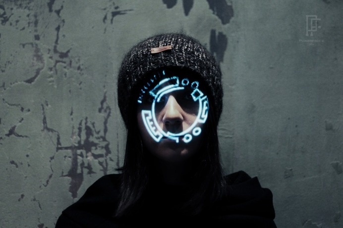 sekigan #symbol #face #light #scan
