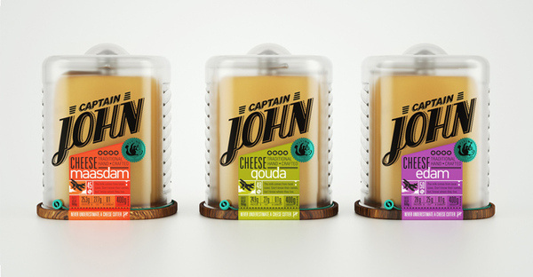 Packaging example #703: Captain John packaging by