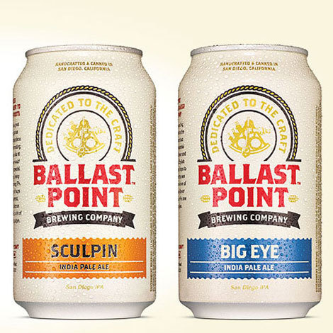 Ballast Point Cans #beer #can #label