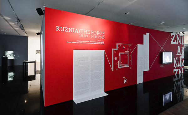 the Forge #exhibition #design #typography