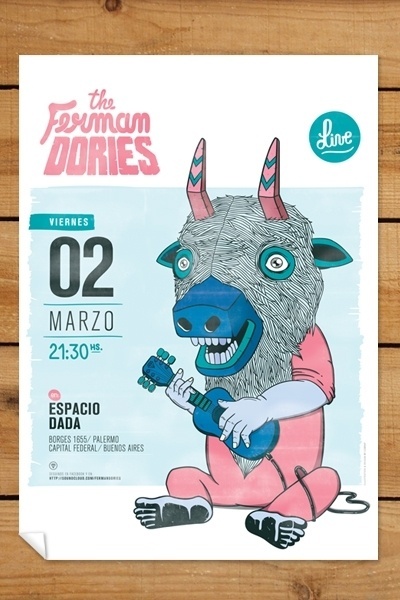 Cobra® (FERMAN DORIES FLYER #02 Illustration, logo and...)