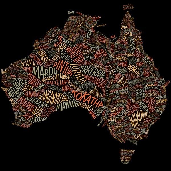 CJWHO ™ (Australian Geographic by Dave Foster Custom...) #lettering #dave #foster #design #illustration #art #typography