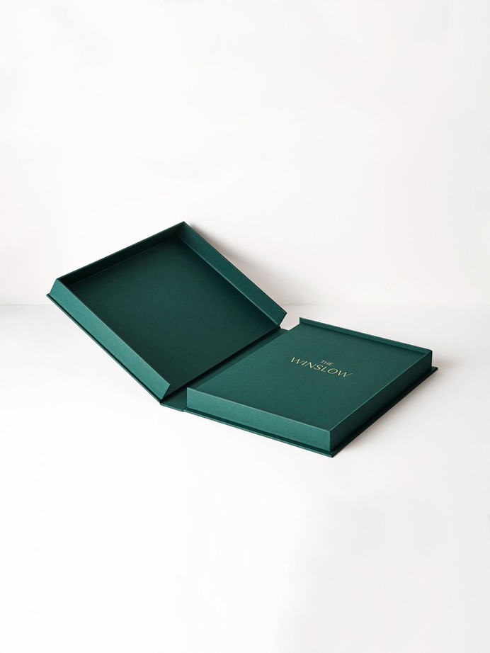 The Winslow branding - Mindsparkle Mag The Winslow designed by Vanderbrand is a premium, boutique residential project by Devron Developments. #logo #packaging #identity #branding #design #color #photography #graphic #design #gallery #blog #project #mindsparkle #mag #beautiful #portfolio #designer