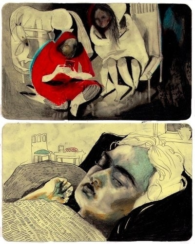 Nov by ~iphigen #drawings #deviantart #http #iphigen #com #mixed #media