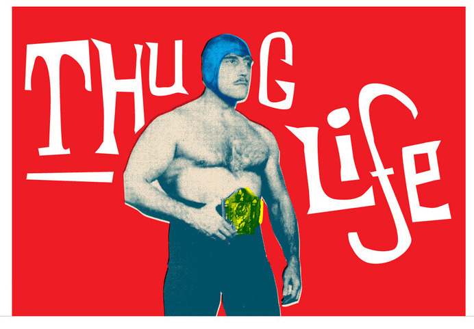 Image of Thug Life #illustration