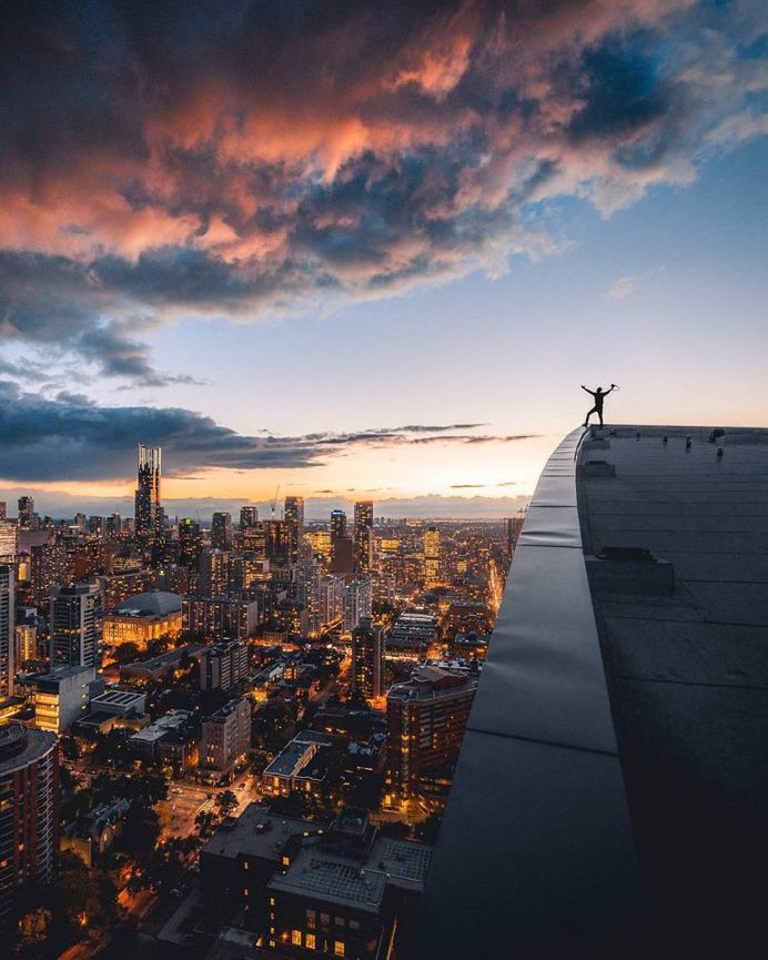 Dazzling Photos of Toronto Taken From The Rooftops by Max Whitehead