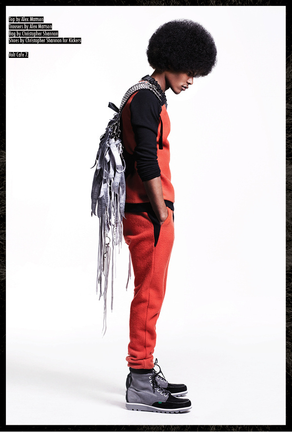 Christopher Shannon customised rucksack. #lawrence #cynthia #shields #photography #john #fashion #voltcafe #ross