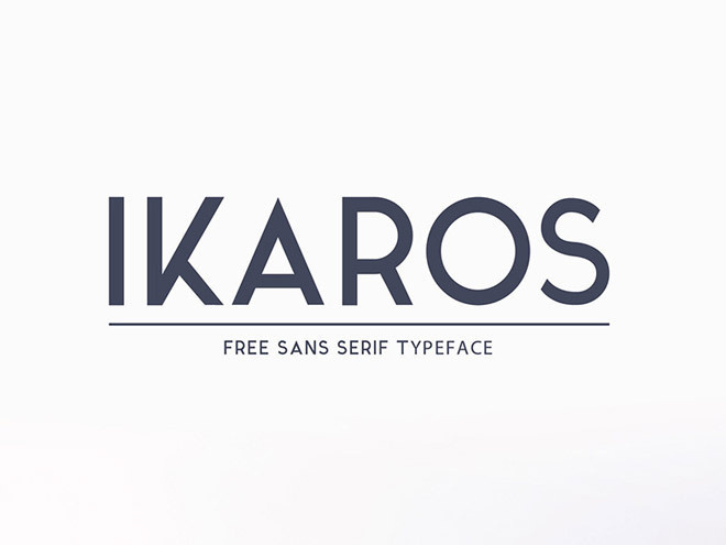 Ikaros Free Typeface