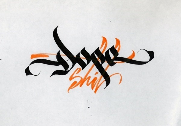 Calligraphica #calligraphy #type #illustration #typography