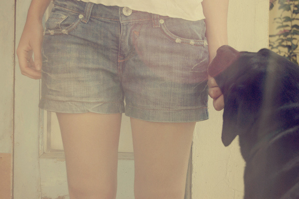 Bedst friends #legs #girl #dog
