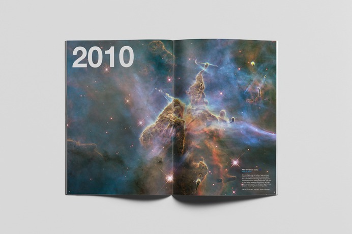 Hubble 25 Years On Book Design – Deivid Cole