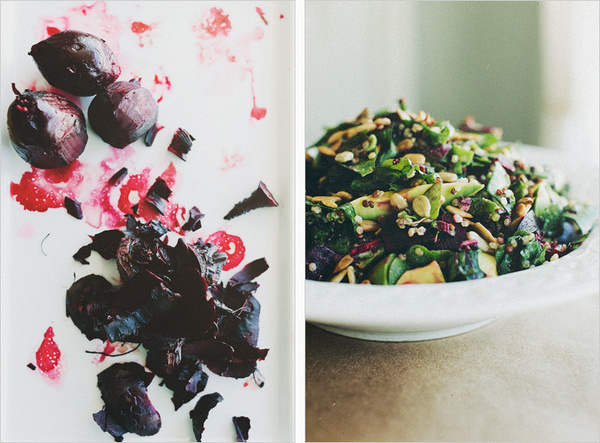 BEET GREEN CHOPPEDÂ SALAD SPROUTED KITCHEN A Tastier Take on Whole Foods #food